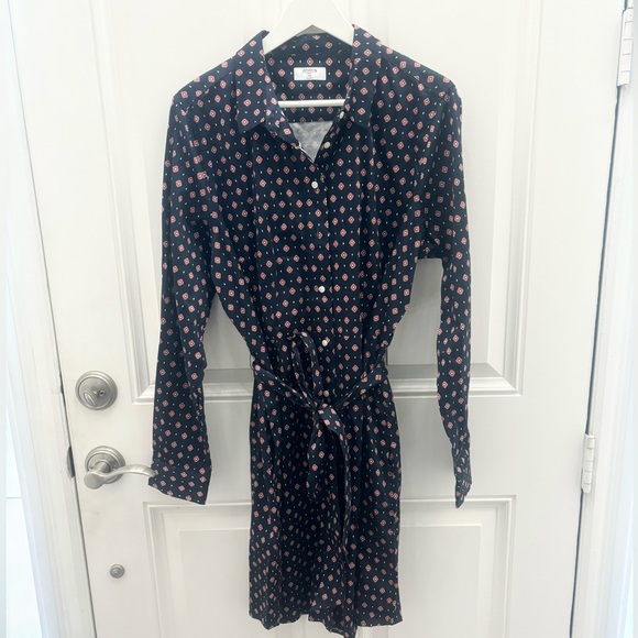 NWT Untuckit Marie Dress Navy 14 - Picture 2 of 12